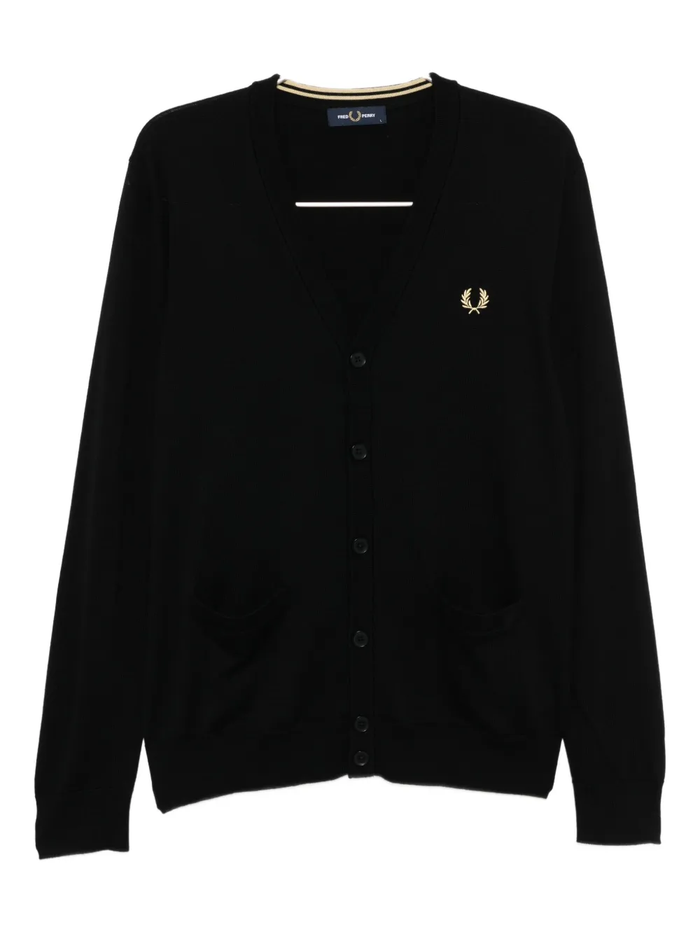 Fred Perry 로고 자수 가디건 | 가디건 | Image 2