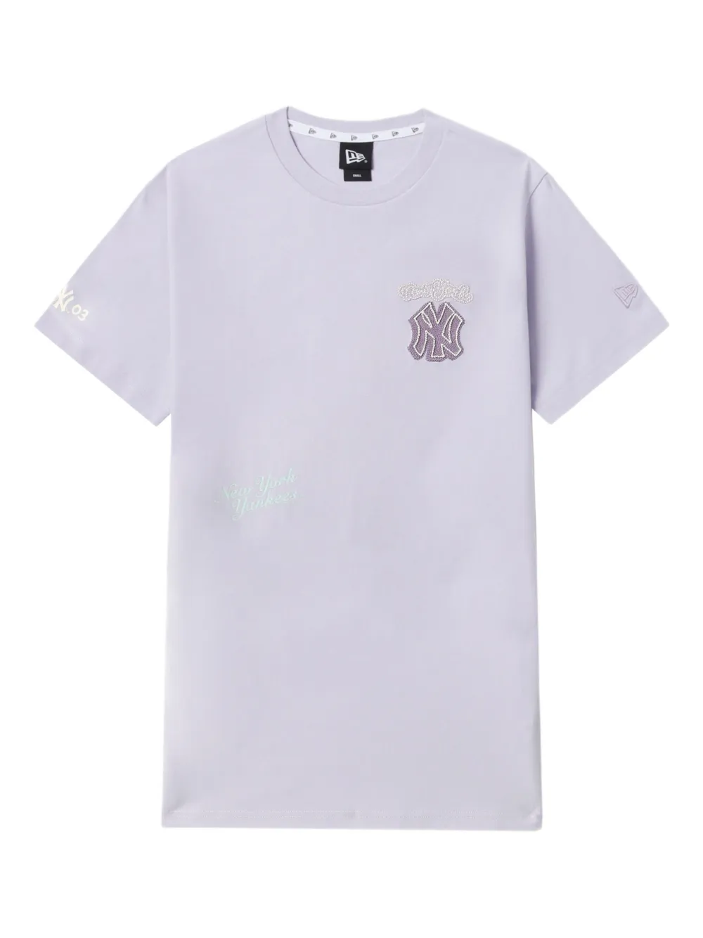 x MLB NY Yankees logo-embroidered T-shirt