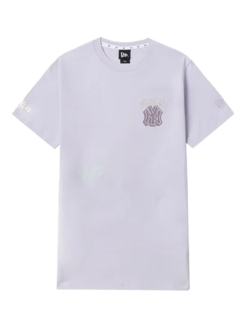 NEW ERA CAP x MLB NY Yankees logo-embroidered T-shirt