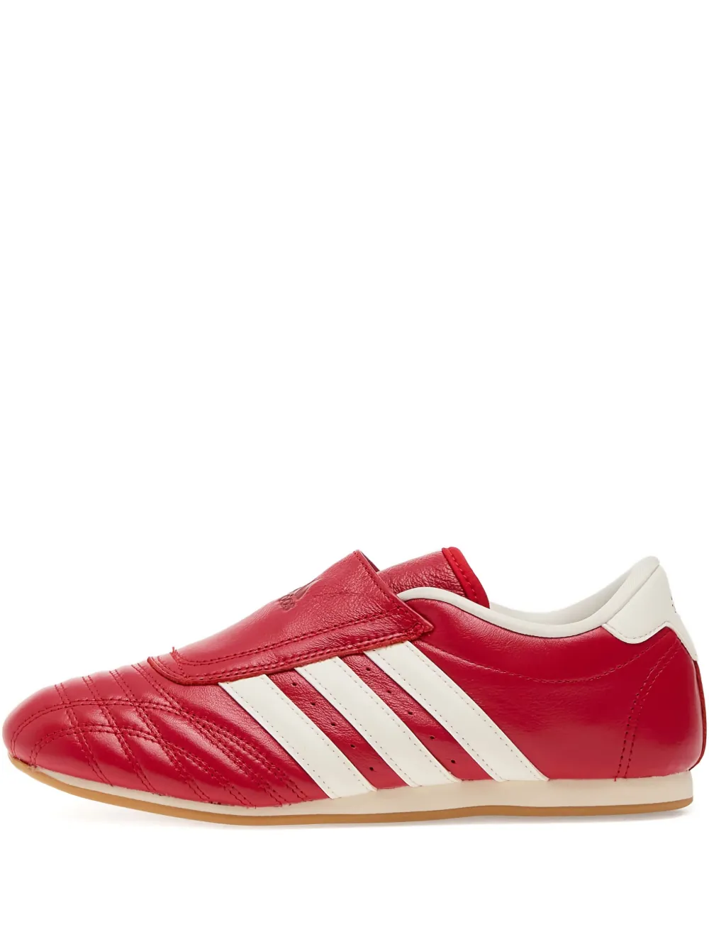 Adidas Originals Taekwondo Three-stripe Sneakers In Red