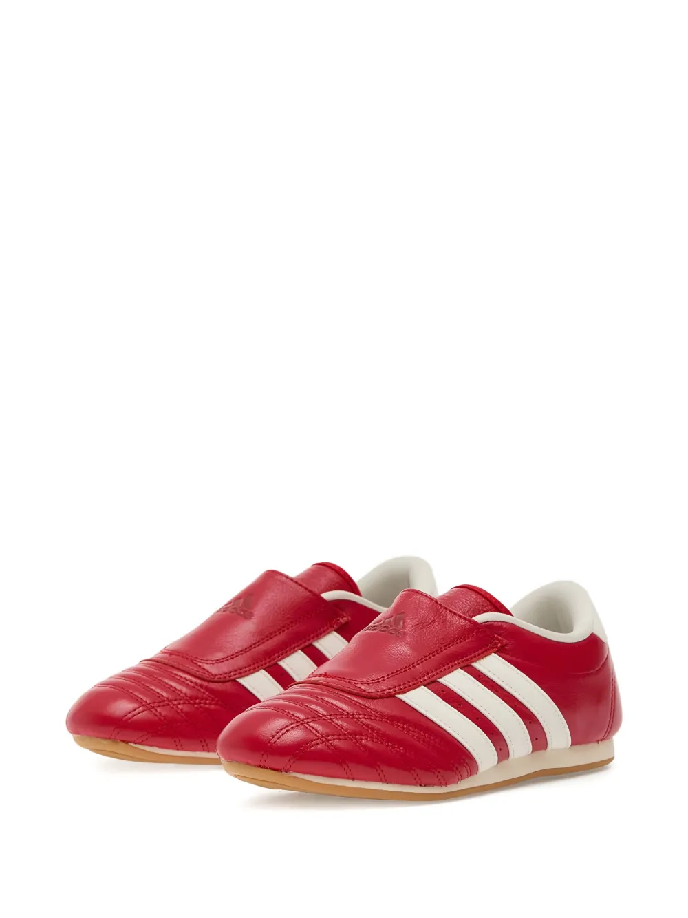 adidas Taekwondo three-stripe sneakers Red