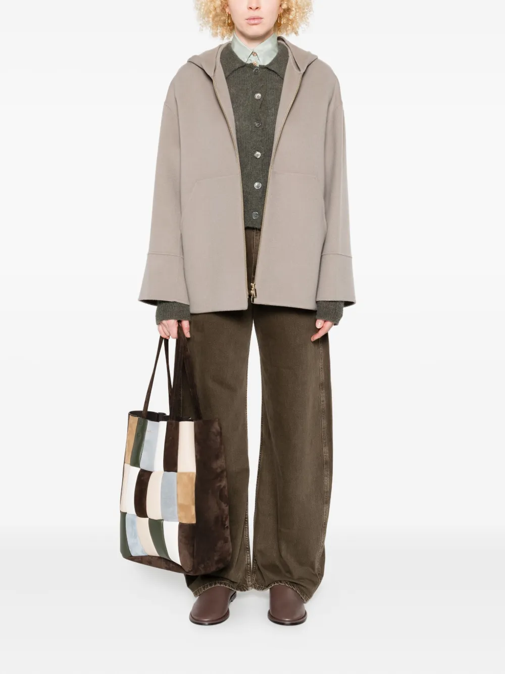 'S Max Mara Jack met capuchon Grijs