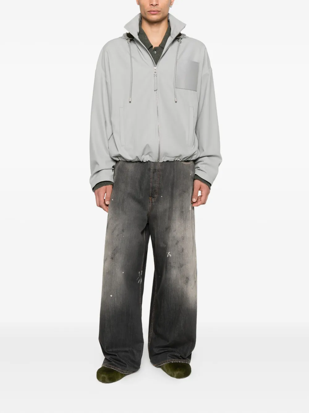 LOEWE hooded cotton jacket | Hooded Jackets | Image 2