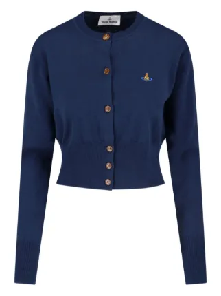 Vivienne Westwood Orb カーディガン | ブルー | FARFETCH JP