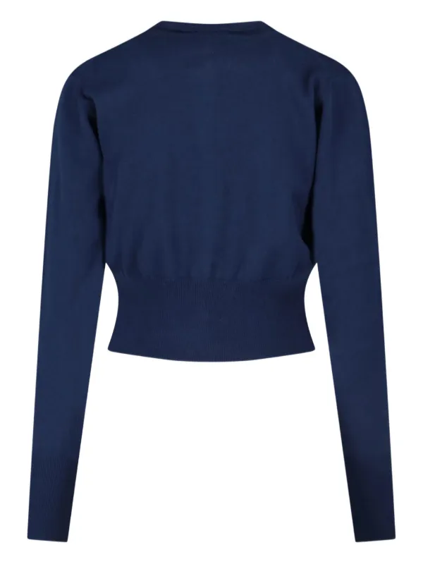 Vivienne Westwood Orb-embellished Buttoned Cardigan | Blue
