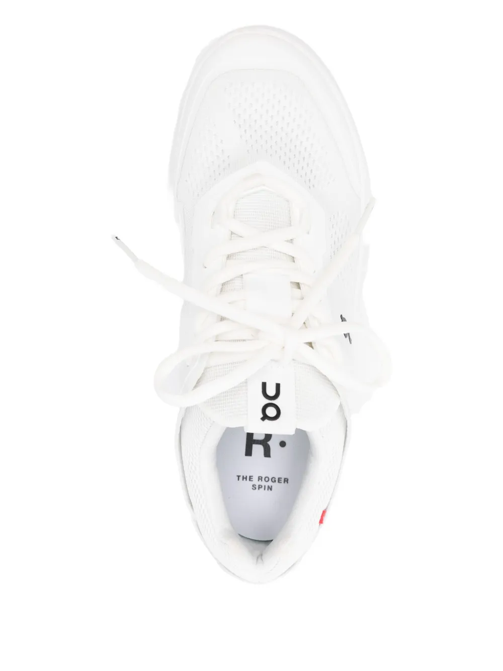 On Running The Roger Spin lace-up mesh sneakers White