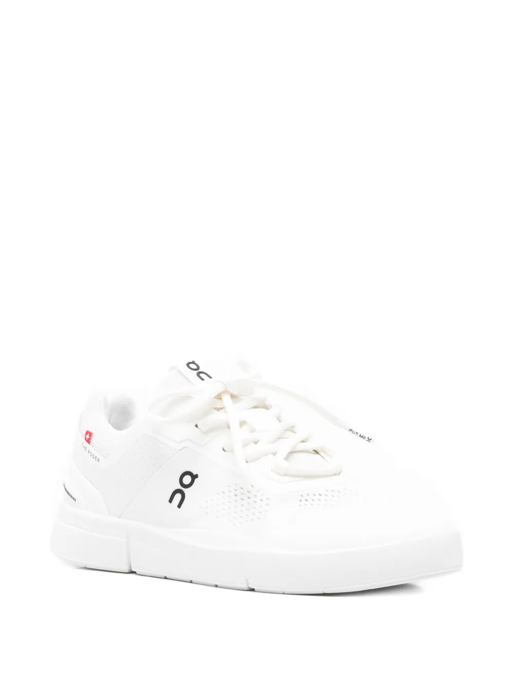 On Running The Roger Spin lace-up mesh sneakers - Wit