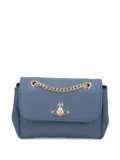 Vivienne Westwood chain-strap flap shoulder bag - Blue