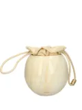 Cult Gaia Mona marble-sphere bucket bag - Neutrals