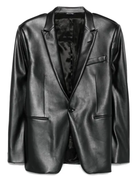 Reveres 1949 single-breasted leather jacket