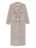 ERALDO double-breasted buttoned coat - Grey