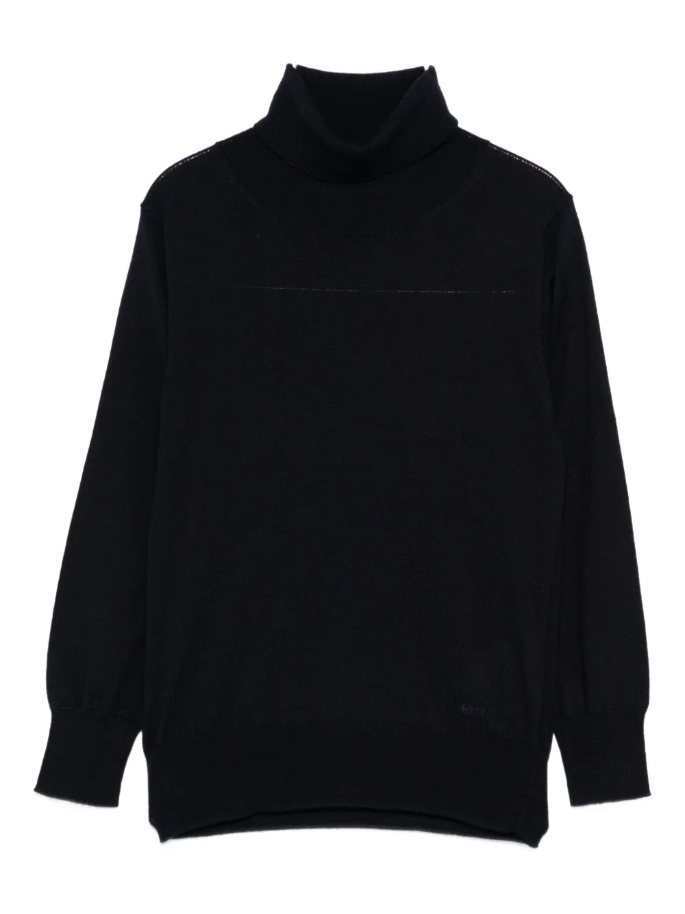 Paolo Pecora Turtleneck Sweater In Black