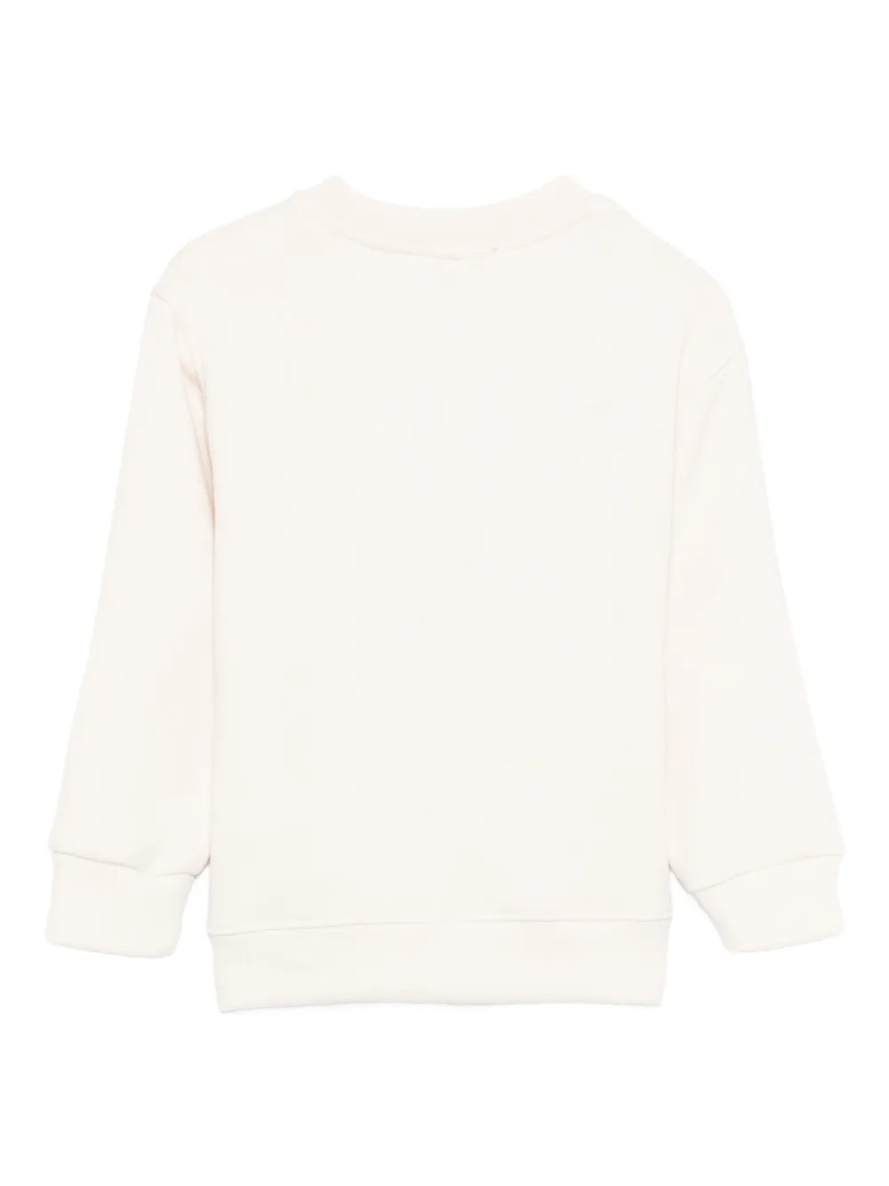 Paolo Pecora Kids Sweater met logo Beige