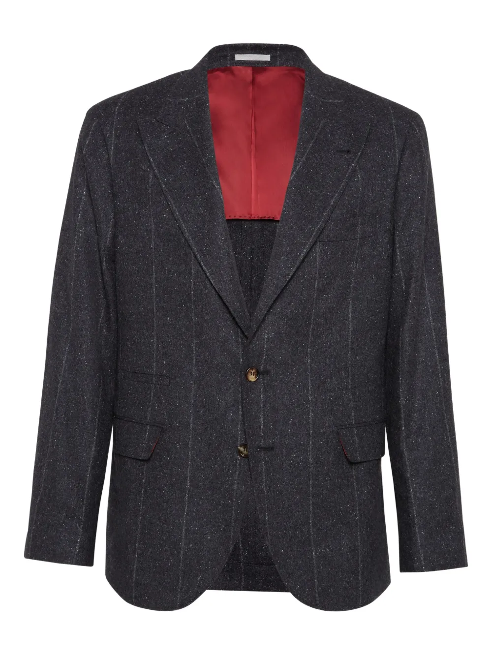 Brunello Cucinelli pinstripe blazer Grijs