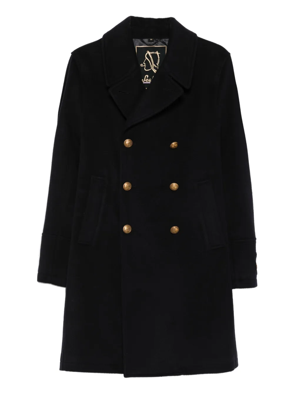 Sealup Genova double-breasted coat - Blu