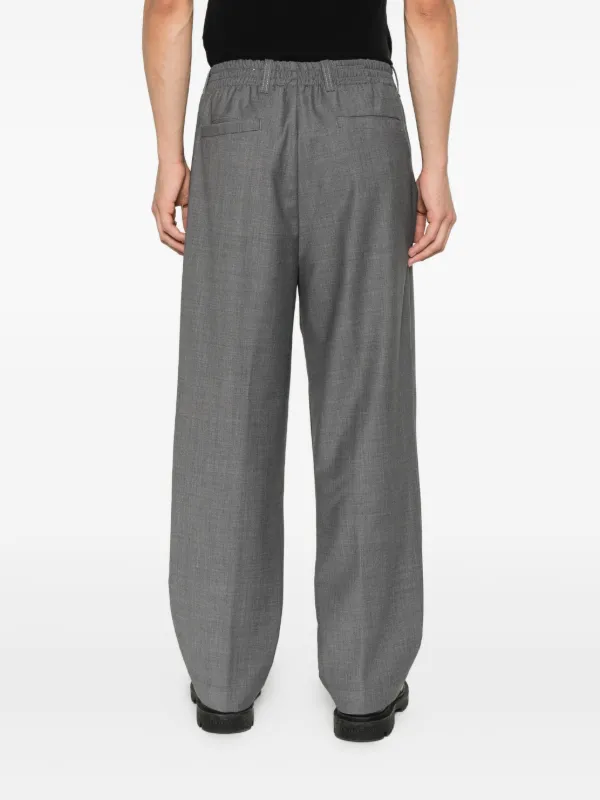 Myths pleat-detail Trousers | Grey | FARFETCH GE