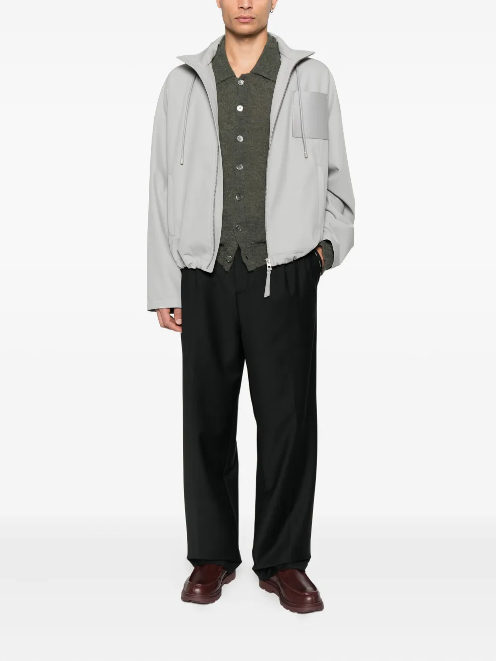 Myths pleated trousers - Zwart