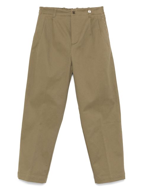 Myths pleated-front trousers