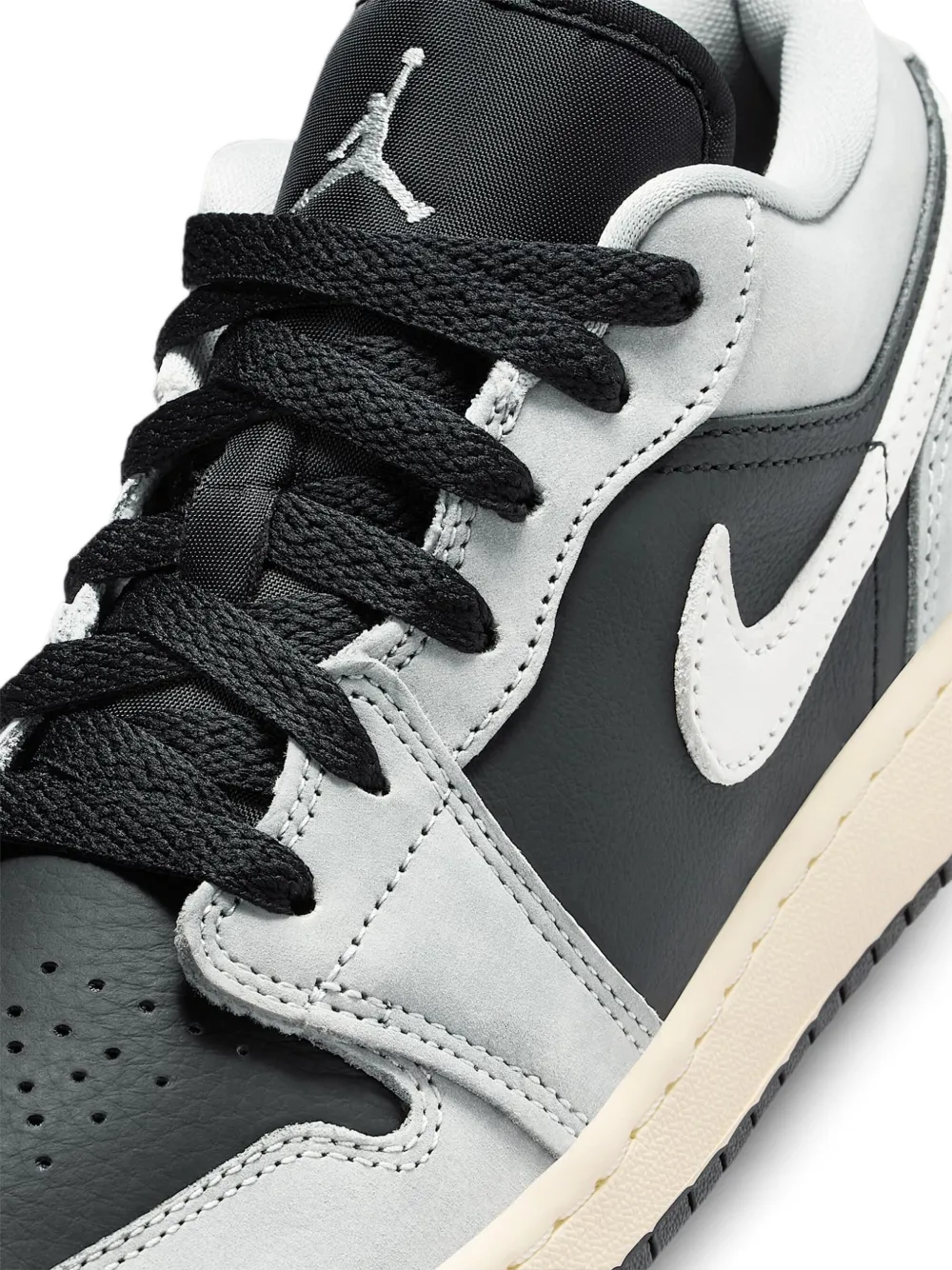 Nike Kids low-top swoosh-logo low-top sneakers Grey