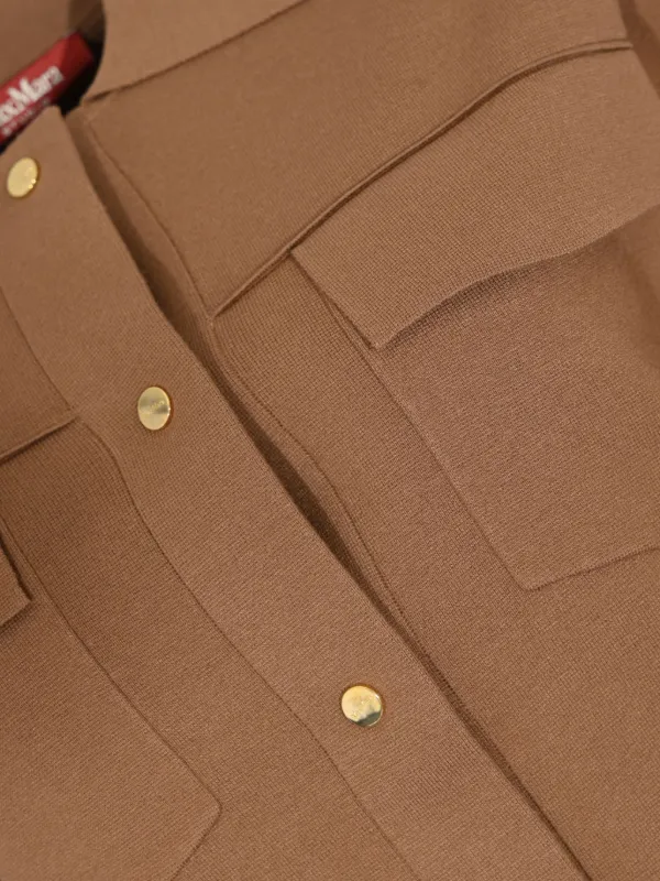 Max Mara ボタン カーディガン | ブラウン | FARFETCH JP