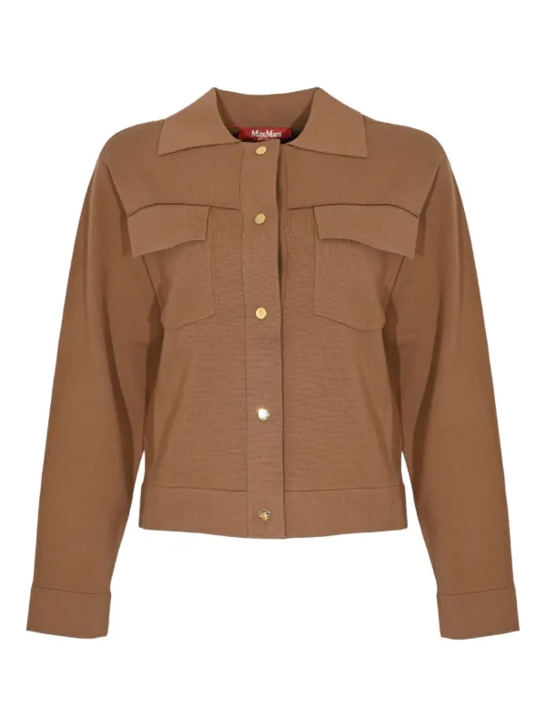 Max Mara ボタン カーディガン | ブラウン | FARFETCH JP