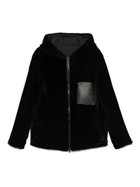 Yves Salomon veste réversible à capuche