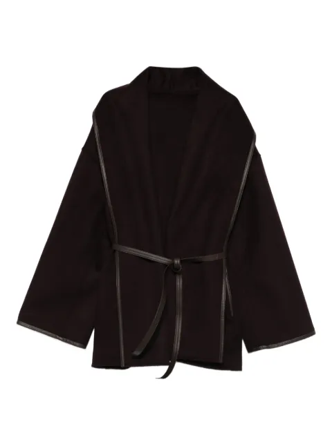 Yves Salomon trimmed coat
