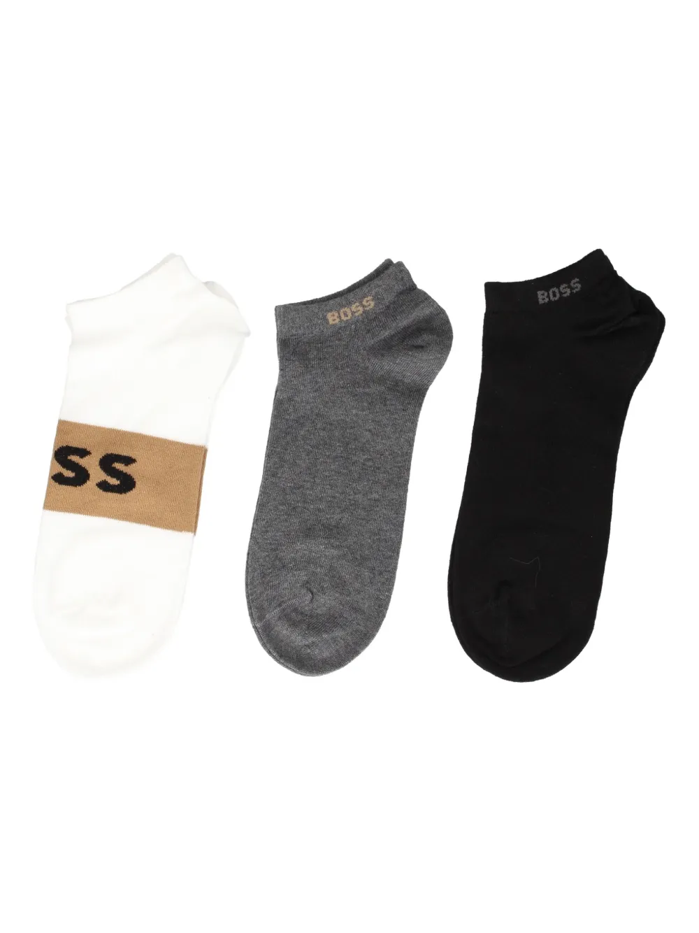 BOSS logo-detail ankle socks (pack of three) | Image 2