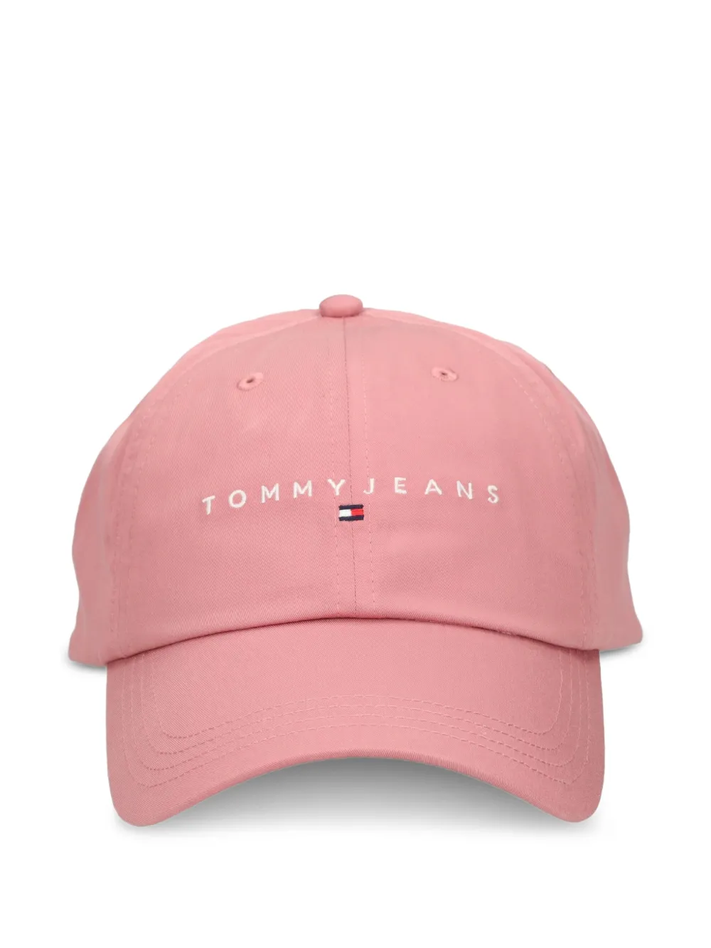 logo-embroidered cotton cap