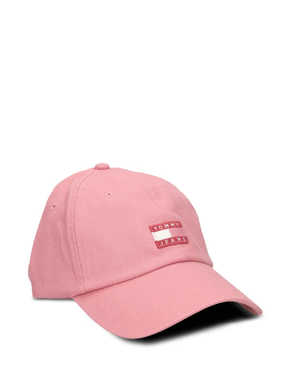 Tommy Jeans Honkbalpet met logopatch Roze