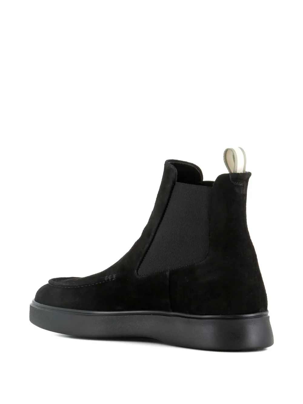 Officine Creative suede Chelsea boots Black