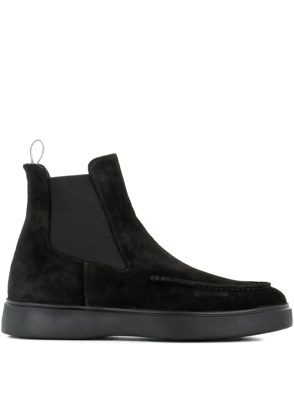 Officine Creative suede Chelsea boots Black