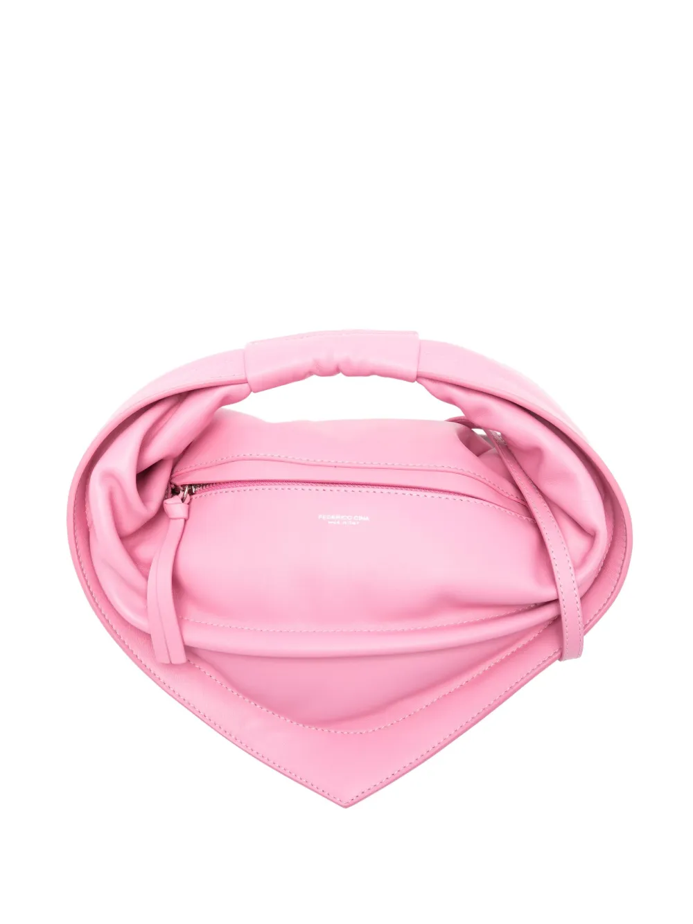 FEDERICO CINA mini Tortellino leather tote bag