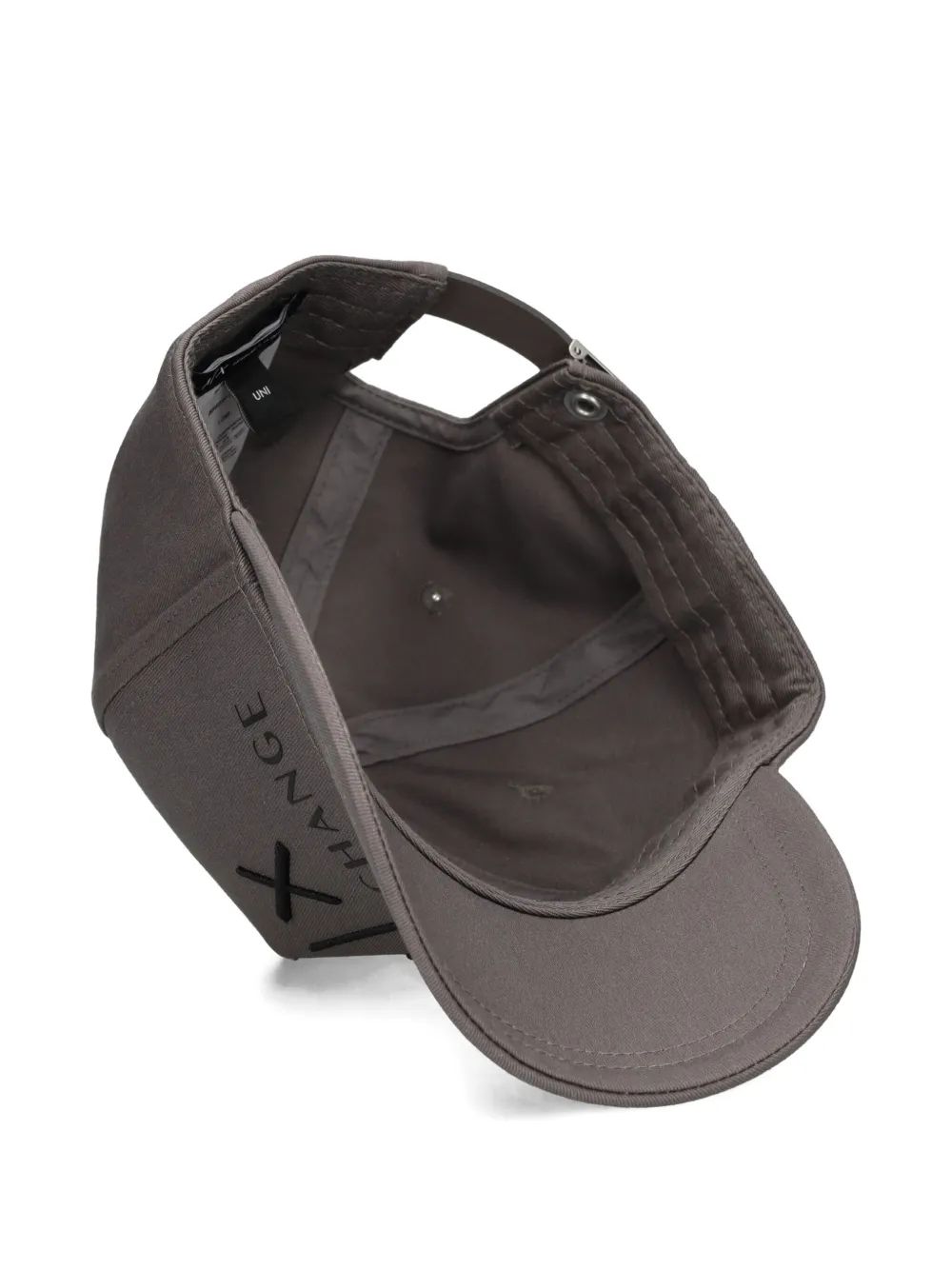 Armani Exchange logo-embroidered baseball cap U8092 DARK GRAY