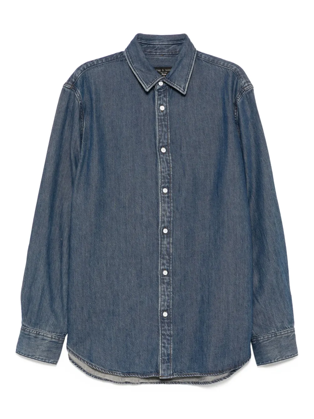 Rag & bone Denim overhemd Blauw