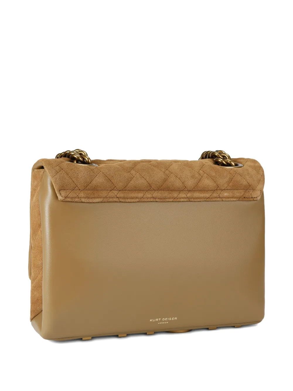 Kurt Geiger London Kensington grote schoudertas - Bruin