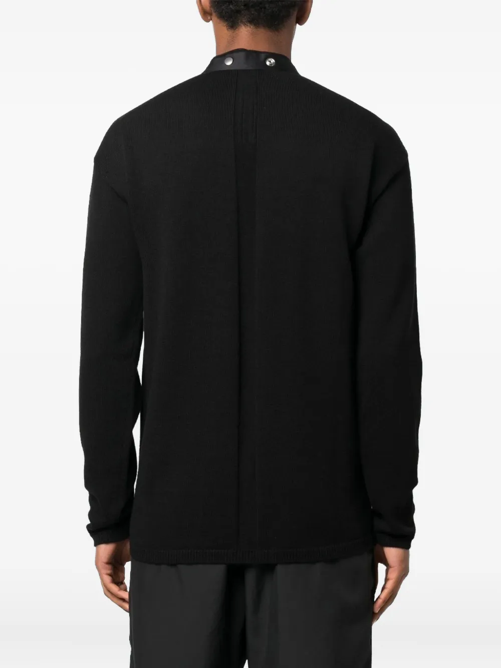 Rick Owens Wollen vest Zwart
