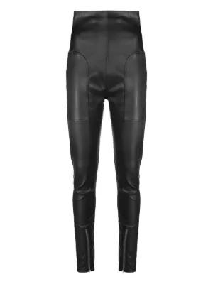 Rick Owens コーティング レギンス | ブラック | FARFETCH JP