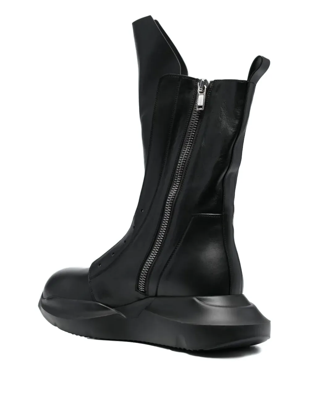 Rick Owens leather boots Black