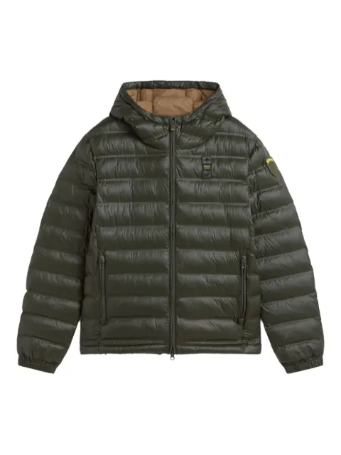 Blauer hooded quilted jacket