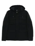 Herno hooded pocket jacket - Blue