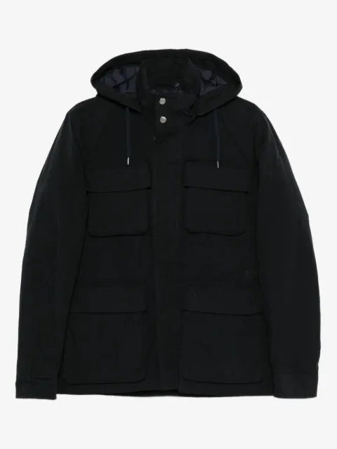 Herno hooded pocket jacket