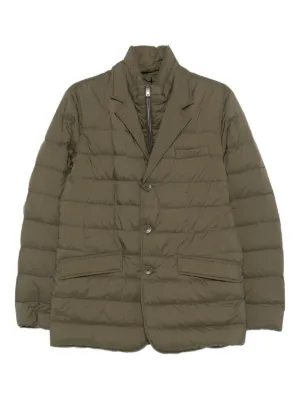 Moncler Grenoble キルティングパネル ジャケット | グリーン 