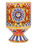 Dolce & Gabbana geometric-patterned ceramic vase - Multicolour
