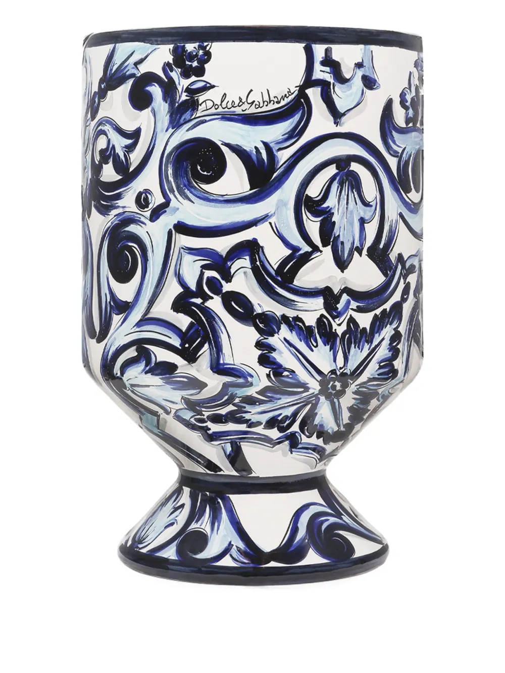 Dolce & Gabbana medium Outdoor vase (58cm x 37cm) | Blue | Image 1