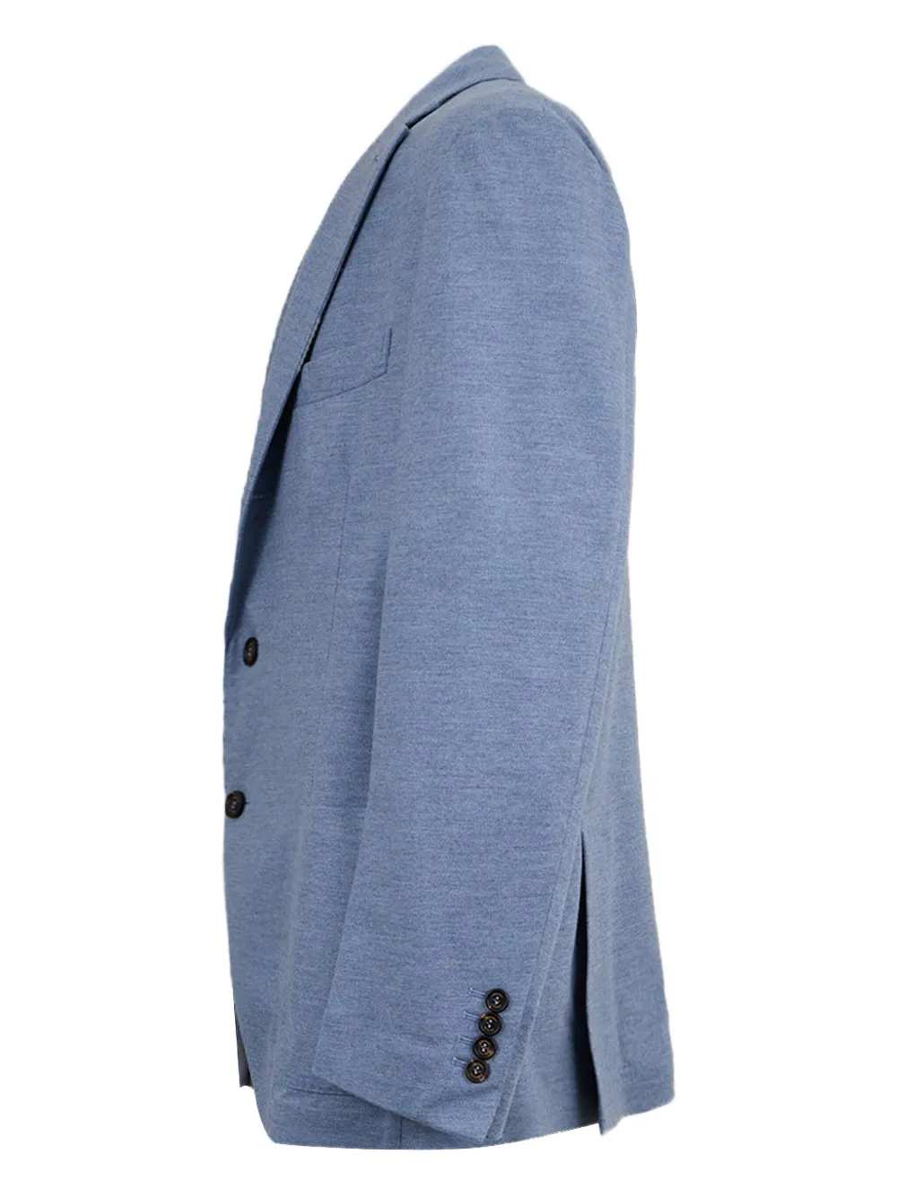 Eleventy Blazer met enkele rij knopen Blauw