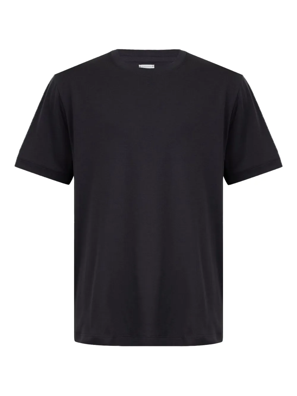 Eleventy Crew-neck Short-sleeve T-shirt In Black
