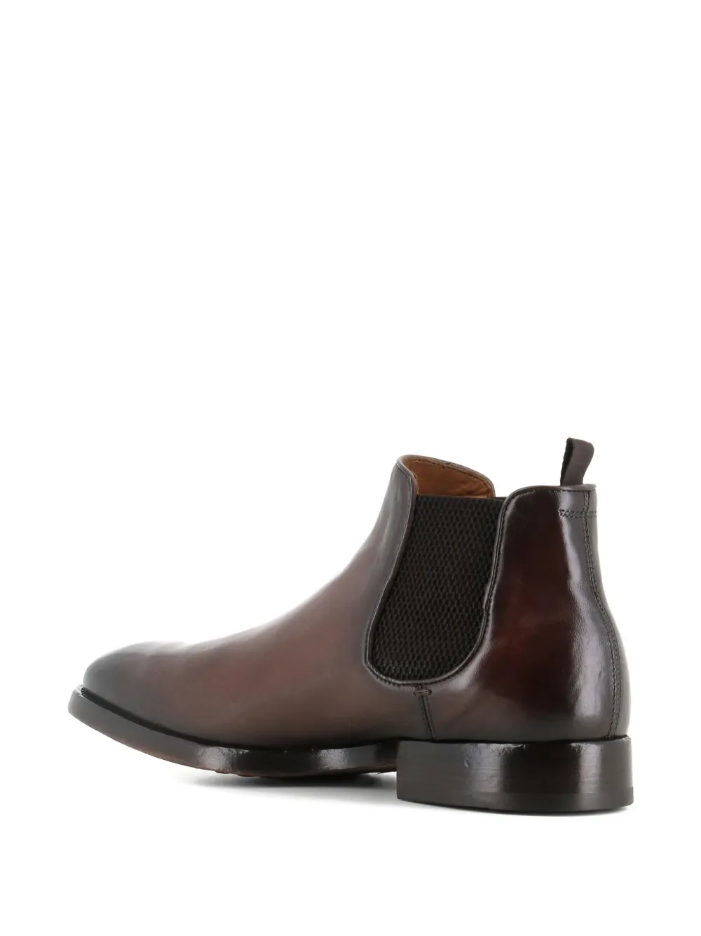 Officine Creative leather Chelsea boots Brown