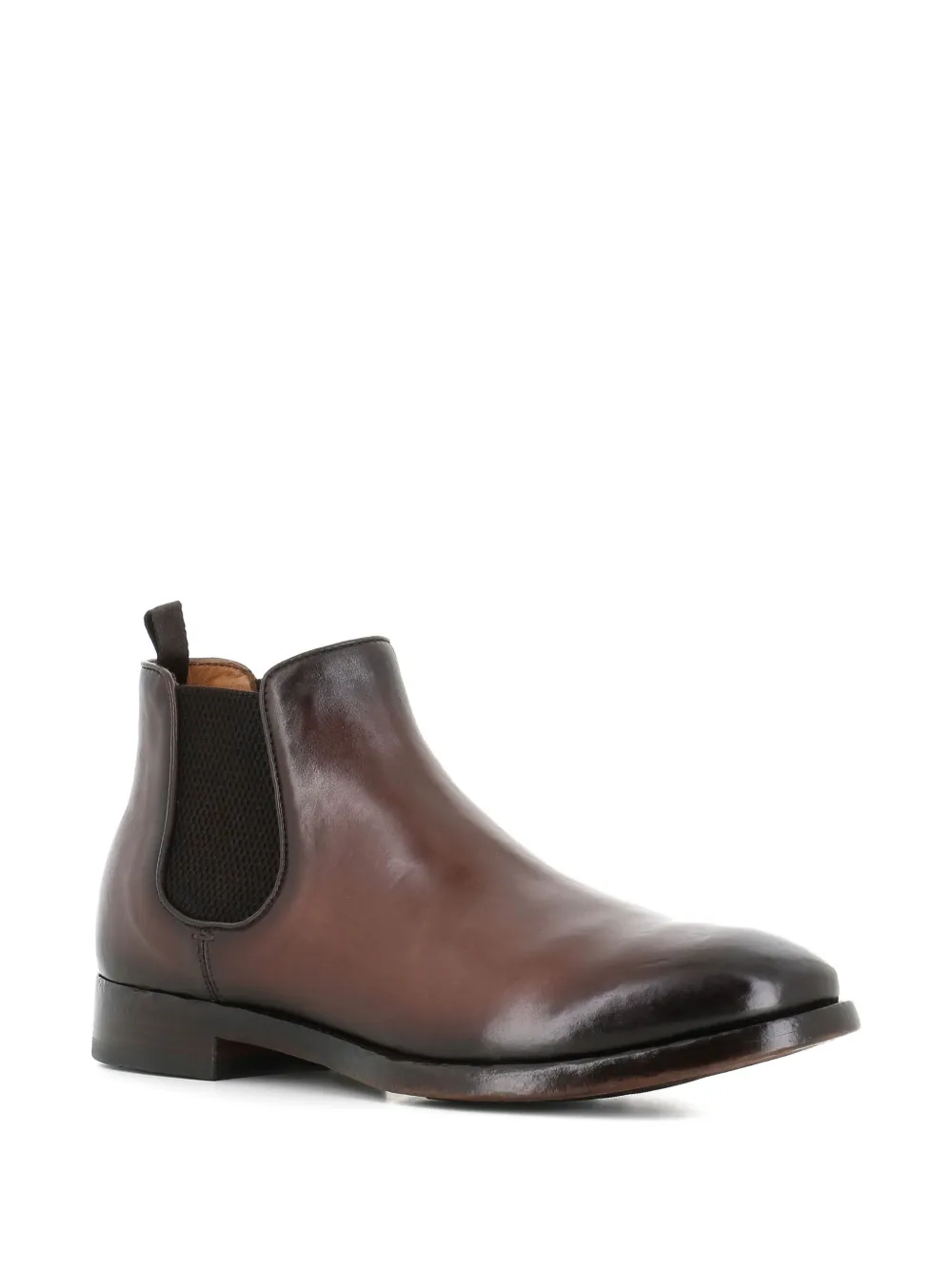 Officine Creative leather Chelsea boots Brown