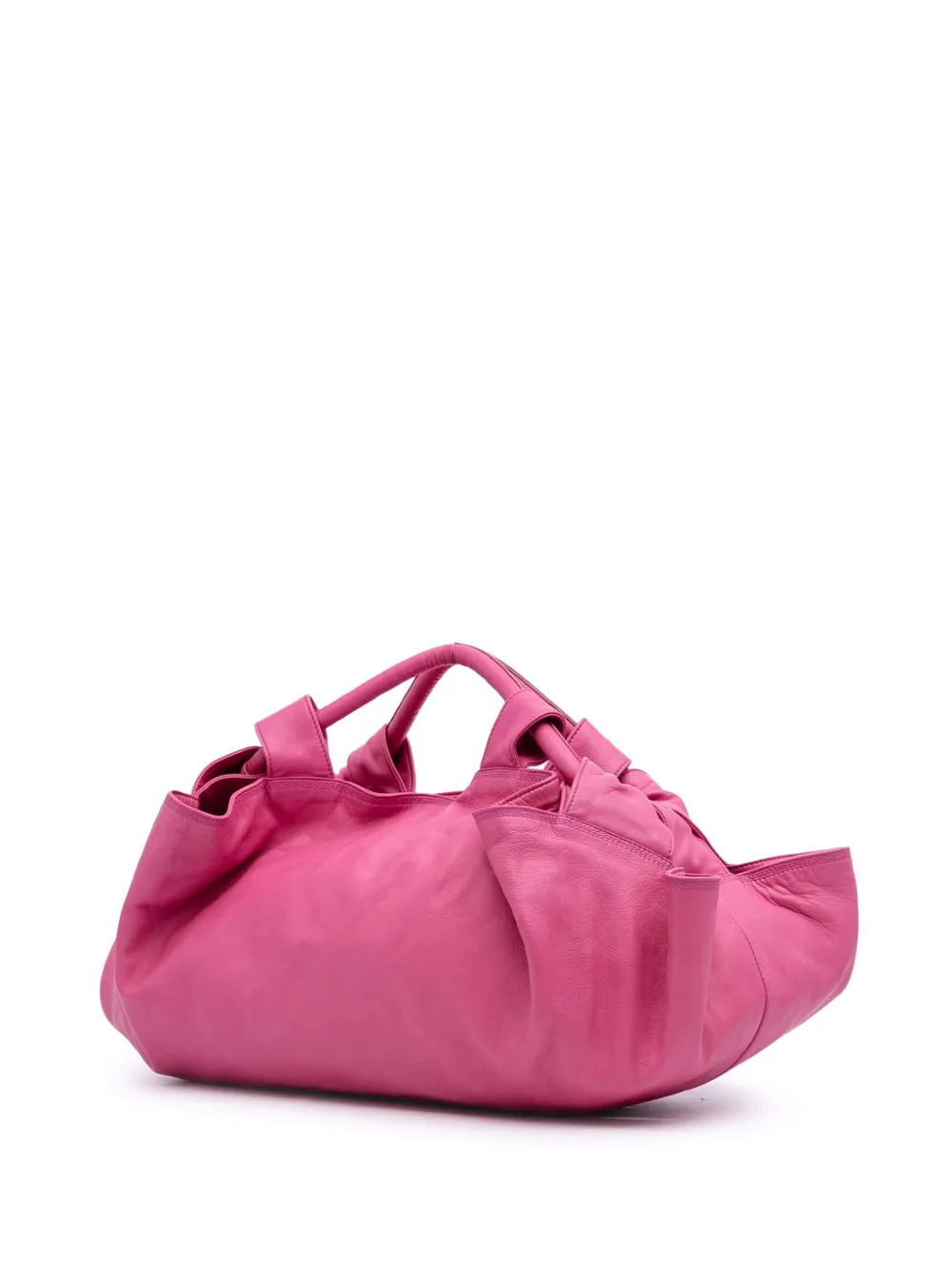 Pre-owned Loewe 2007 Nappa Aire Hobo Bag In Pink